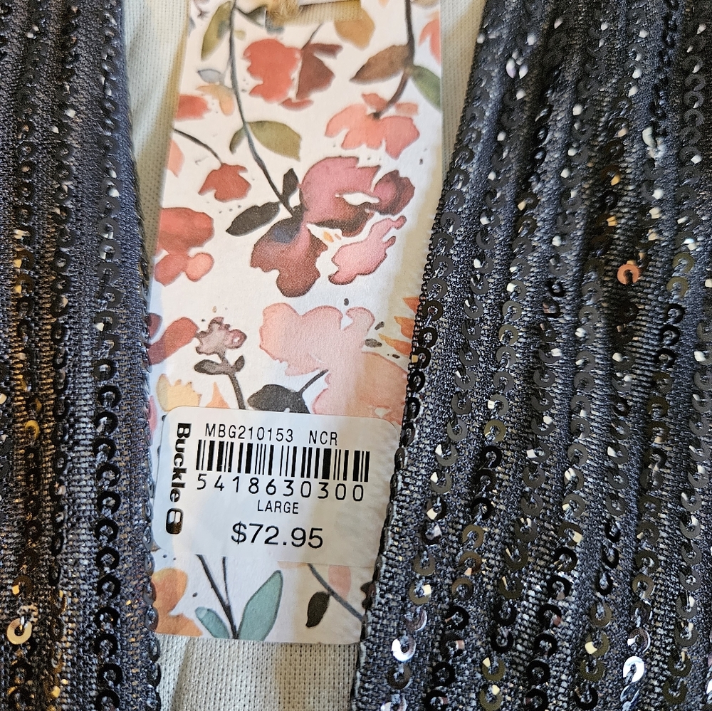Ombre Sequin Cardigan